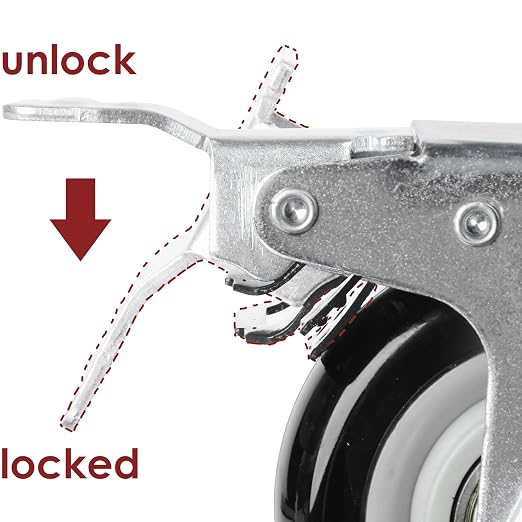Finnhomy Caster Wheels Set of 4 - Image 6