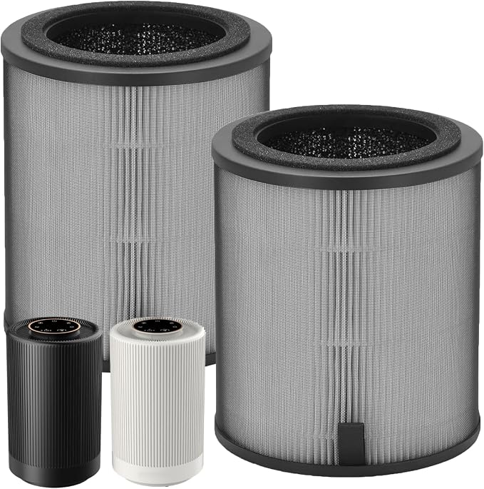 2 Pack JF100 Replacement Filter, Compatible by MGCADI