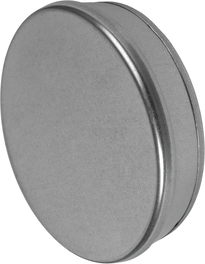 8 Inch Galvanized Steel Dryer Vent Cover Outside – Rust-Free Metal Duct End Cap by VezoWorks