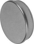8 Inch Galvanized Steel Dryer Vent Cover Outside – Rust-Free Metal Duct End Cap by VezoWorks