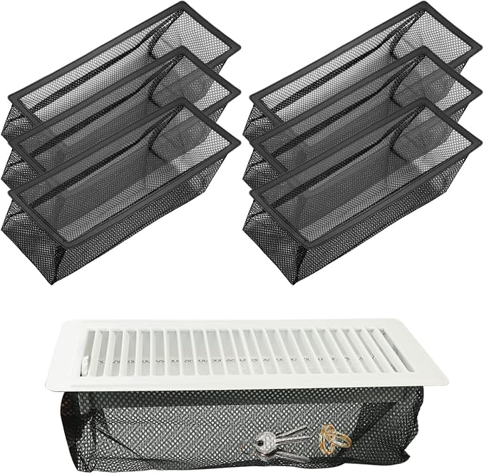 Floor Register Trap, Air Vent Filter Mesh Catcher, Vent Screen Net Keeps Bugs by YANWEN