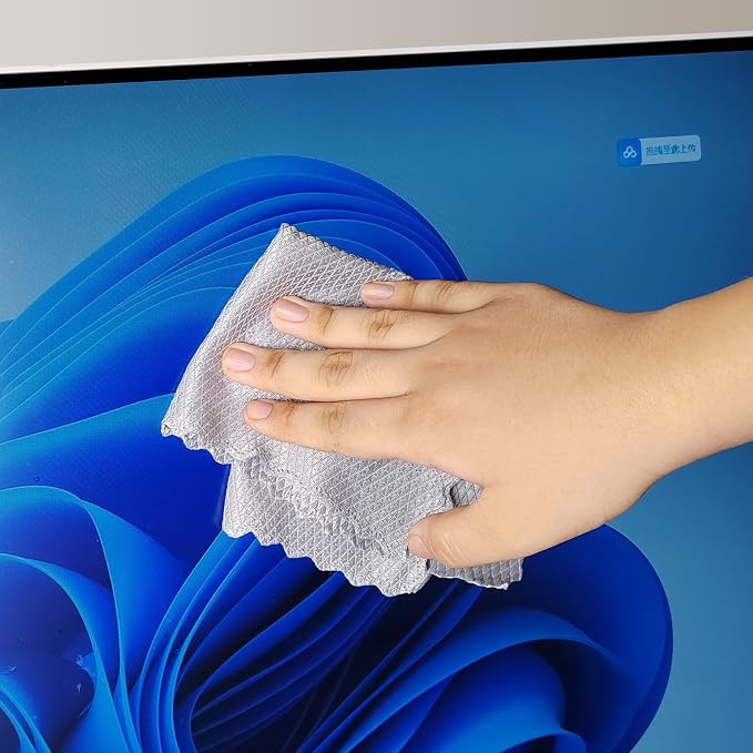 5 Pcs Extra Soft Microfiber Cleaning Cloths – High-Absorbency, Quick-Drying - Image 4