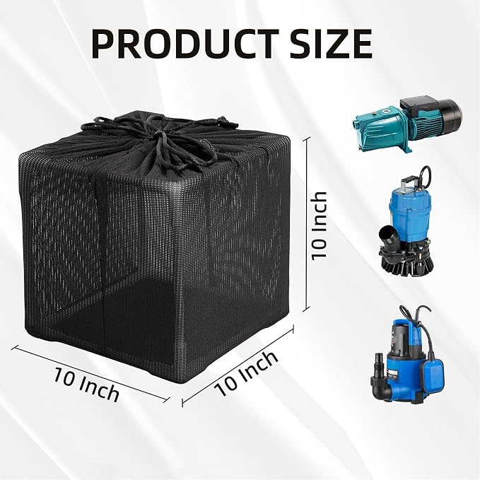 Fockety Pump Barrier Bag, Pump Mesh Bag Outdoor Mesh Pump Barrier Bag Anti - Image 8