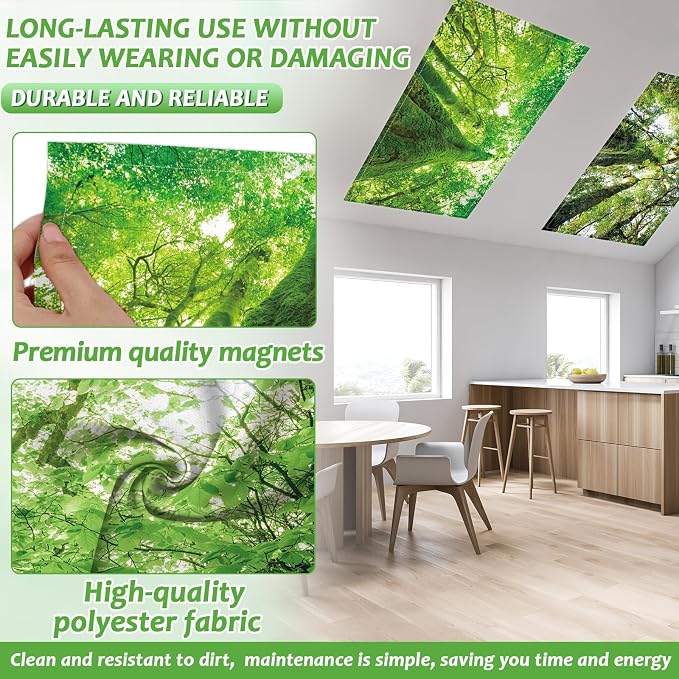 6 Pcs Fluorescent Light Covers - Image 3