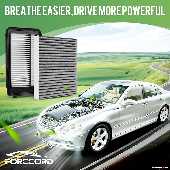 Cabin & Engine Air Filter Fit for Honda Civic 1.8L 2012-2015, Acura ILX Base - Image 8