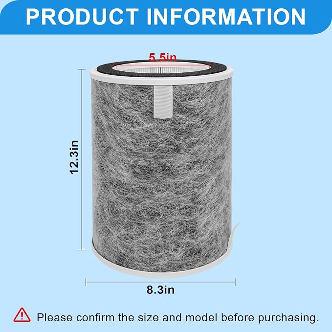 HP201 HP202 True HEPA Replacement Filter - Image 5
