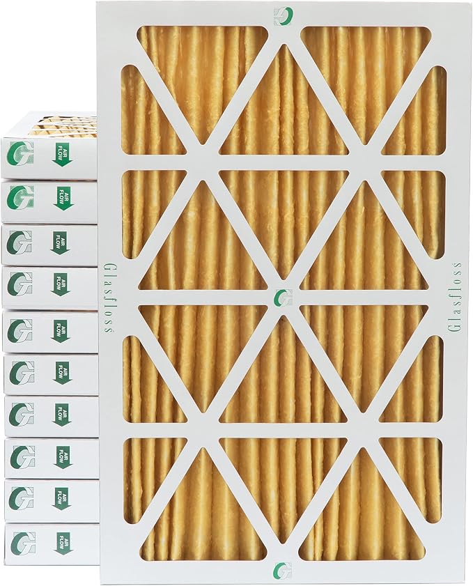 Glasfloss ZL 12x20x2 MERV 11 2" Inch Air Filters by Glasfloss