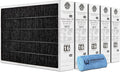 Lennox X6672 16x25x5 Furnace Filter, Lennox Healthy Climate Carbon Clean Merv by Unknown