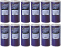 Bluonics 12-pack Carbon Water Filters GAC Granulated 4.5" x 10" by BLUONICS