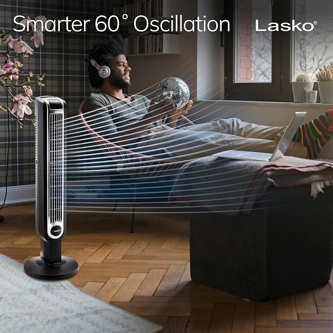 Lasko Oscillating Tower Fan - Image 6