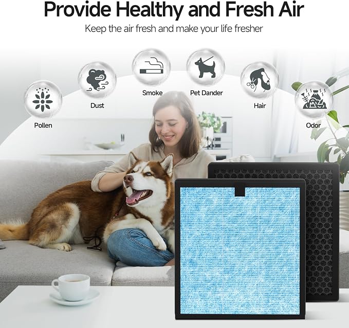 2 Packs AP303 AP304 Replacement Filter Compatible - Image 6