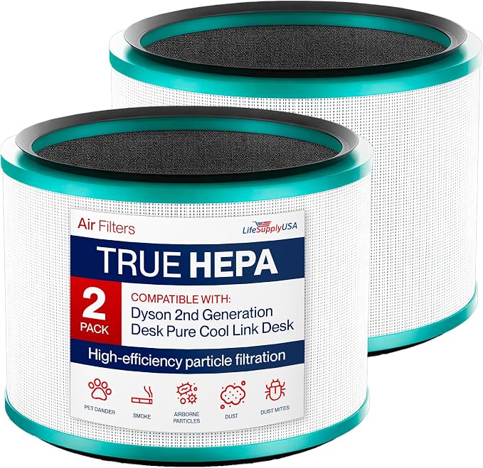 HP01 HP02 HEPA Filter Replacement Compatible by LifeSupplyUSA