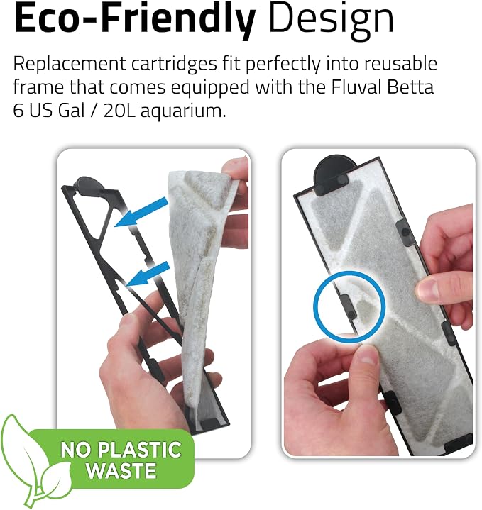Fluval Betta 20L Poly-Carb Filter Replacement Cartridge - Image 6