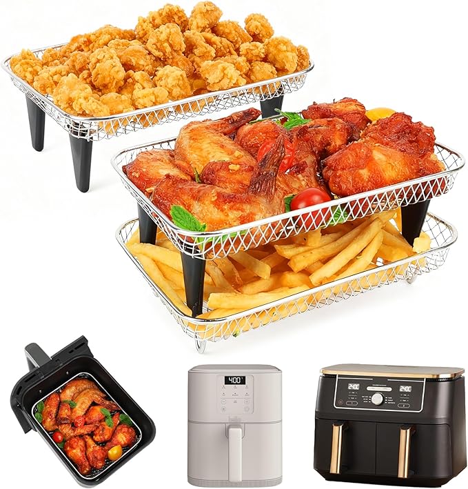 BYKITCHEN Air Fryer Rack Compatible by BYKITCHEN