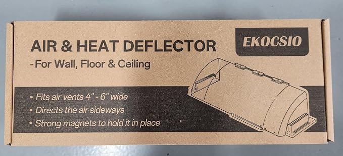 4 Pack Transparent Adjustable Air Deflector - Image 7