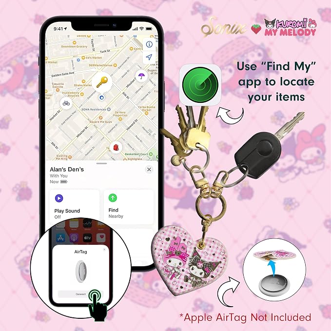 Sonix x Sanrio Keychain Case Compatible - Image 3