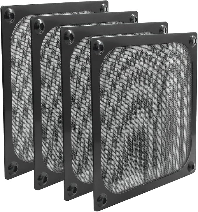 4Pcs Computer Fan Filter Grills - Image 2