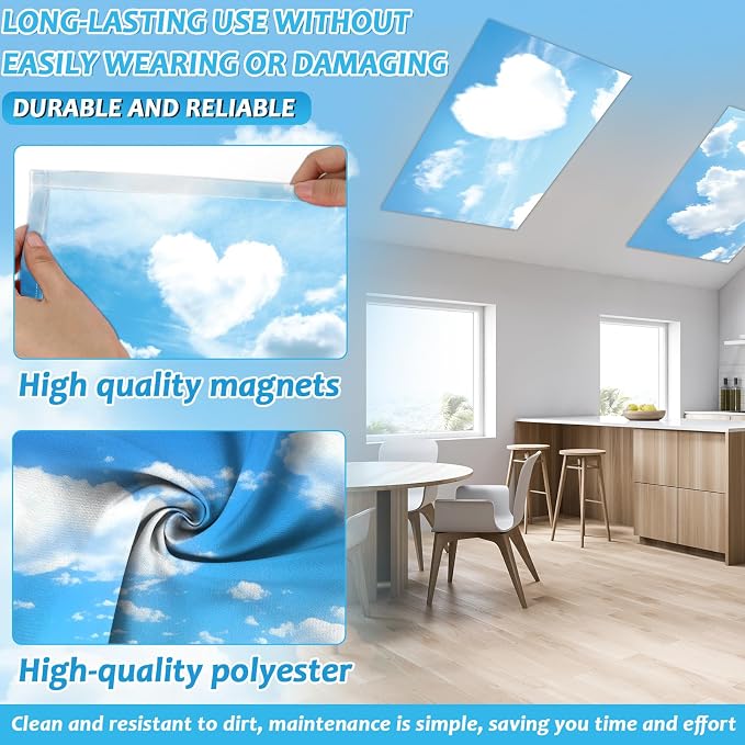 12 Pcs Fluorescent Light Covers - Image 3