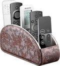 YAPISHI All-in-One Leather Brown TV Remote Holder by YAPISHI