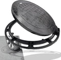16 In Cast Iron Manhole Cover and Frame by ChannelDrainGrateManholeCover