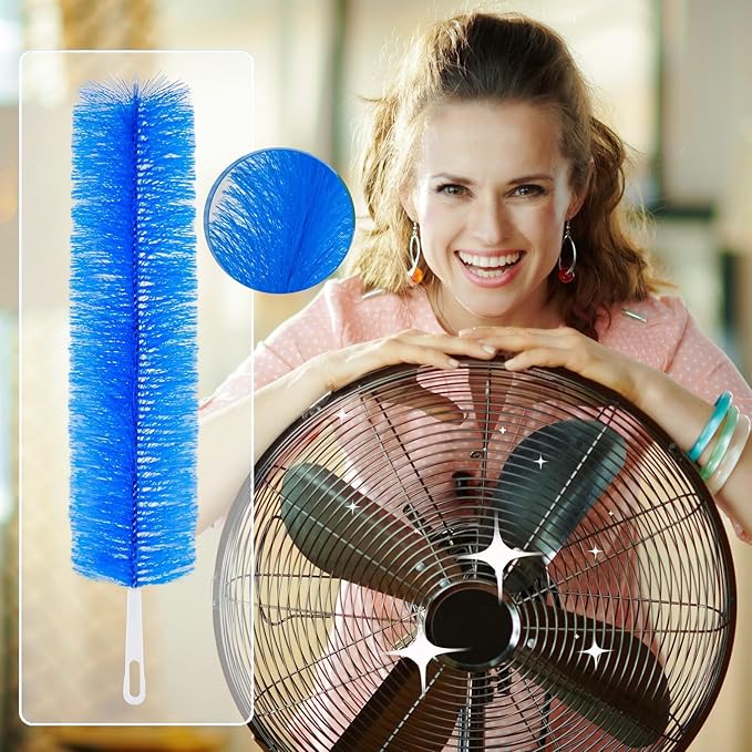 Fan Cleaner Brush，Fan Brush Cobweb Duster Microfiber Duster Ideal - Image 5