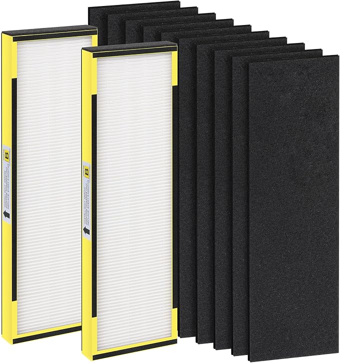 4 Pack FLT4825 Ture HEPA Filter b Replacement - Image 2