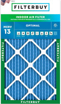 Filterbuy 8x20x1 Air Filter MERV 13 Optimal Smoke & Allergy Defense, by Filterbuy