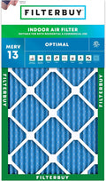 Filterbuy 13x21.5x1 Air Filter MERV 13 Optimal Smoke & Allergy Defense by Filterbuy