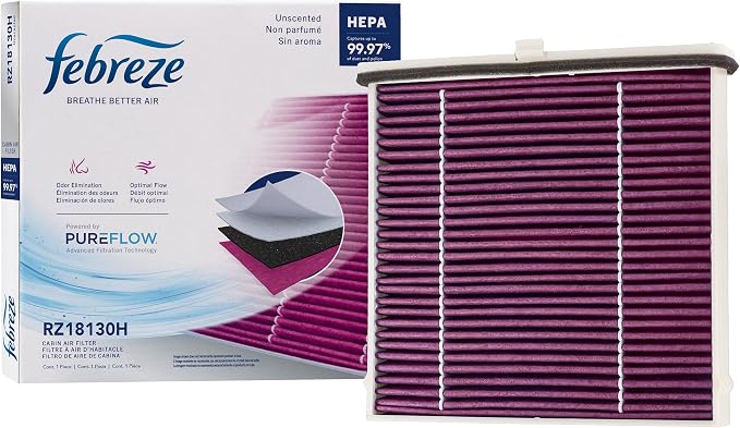 Febreze Odor Control HEPA Cabin Air Filter by PUREFLOW RZ18130H Fits 2020-2026 by Febreze
