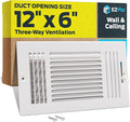 EZ-FLO 12 x 6 Inch Air Vent Cover by EZ-FLO