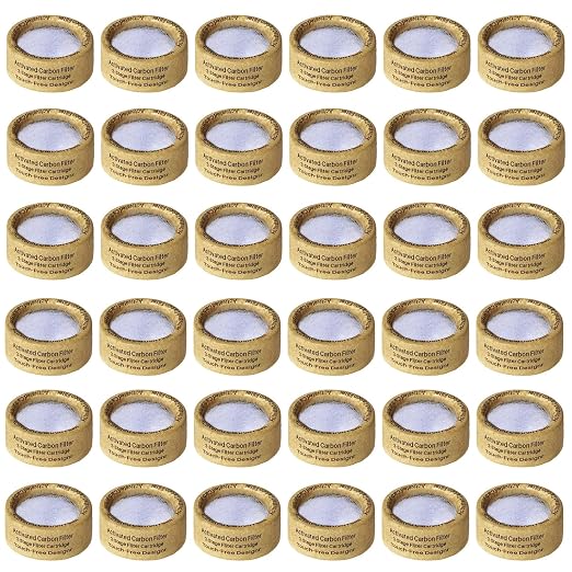 100-Pack Replaceable Activated Carbon Super-Clean by Somkepon