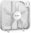 PELONIS 20 Inch Box Fan – 3 Speeds, Window Fans, Floor or Tabletop, 2025 by Unknown