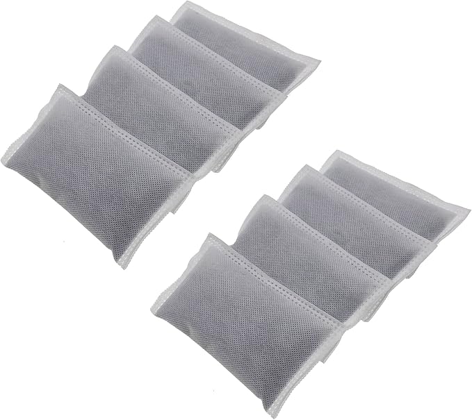 8 Pack Activated Charcoal Odor Absorbing Filter Refill Deodorizer Compatible - Image 2