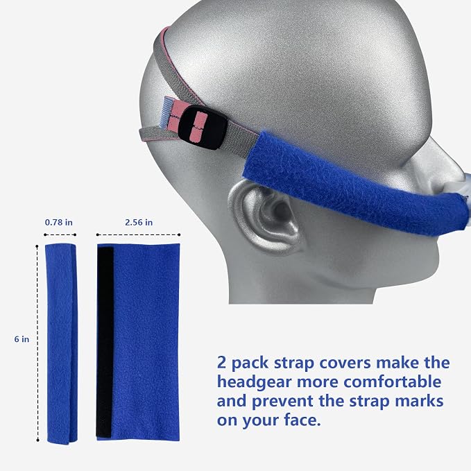 Upgraded Airfit P10 N30 Headgear Strap Nasal Mask Replacement Straps Supplies - Image 6
