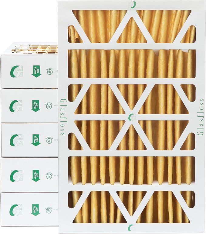 Glasfloss ZL 12x24x4 MERV 11 4" Inch Air Filters by Glasfloss