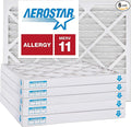 Aerostar 14x24x2 MERV 11, Pleated Air Filter, Box of 6, Made in the USA by AirFiltersDelivered