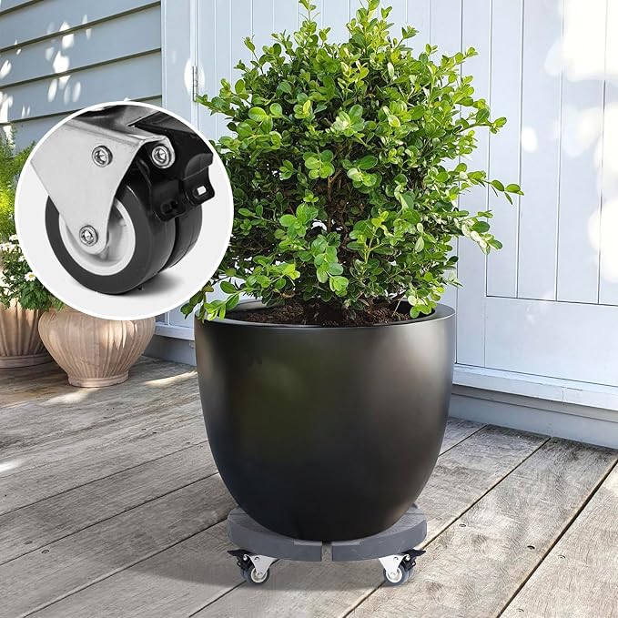 W B D WEIBIDA 2pk Trash Can Roller Base - Image 7