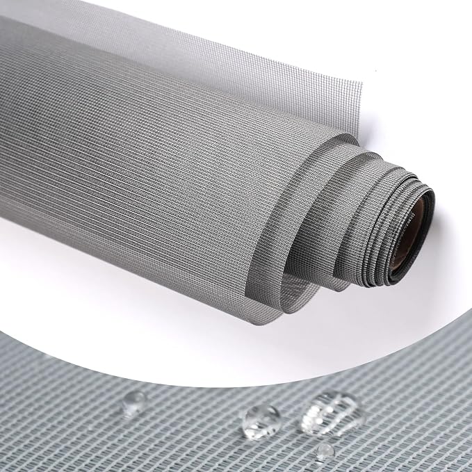 High Density dustproof and Pollen Proof net Window Screen mesh Used to Replace by JOOFAN