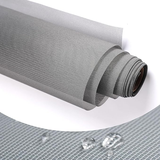 High Density dustproof and Pollen Proof net Window Screen mesh roll Used to - Image 2