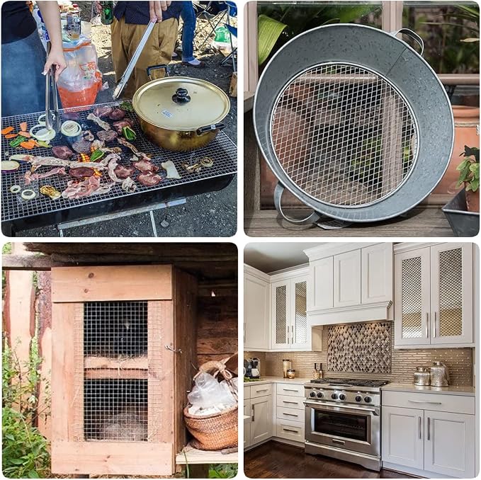 Stainless Steel Woven Wire Mesh 304 Stainless Steel Mesh Sheet, Heat-Resistant - Image 5