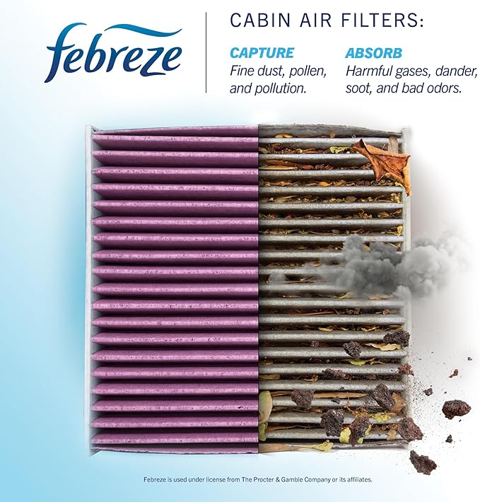 Febreze Odor Control Cabin Air Filter by PUREFLOW RZ19190 Fits 2020-2026 - Image 3