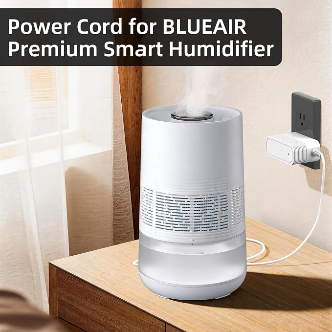 Power Cord for BLUEAIR Premium Smart Humidifier, 12V Charger for BLUEAIR H35i - Image 2