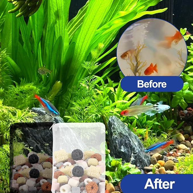 16 Pcs Aquarium Filter Media Bags - Image 5