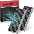 BDFHYK Cabin Air Filter with Activated Carbon Compatible with Nissan Armada by BDFHYK