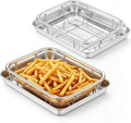 TeamFar Air Fryer Basket for Oven, 2 Set Air Fryer Accessories, 10.4” x 8” | by TeamFar