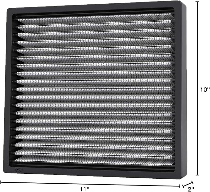K&N LIFETIME Cabin Air Filter: Washable, Clean Air - Image 11