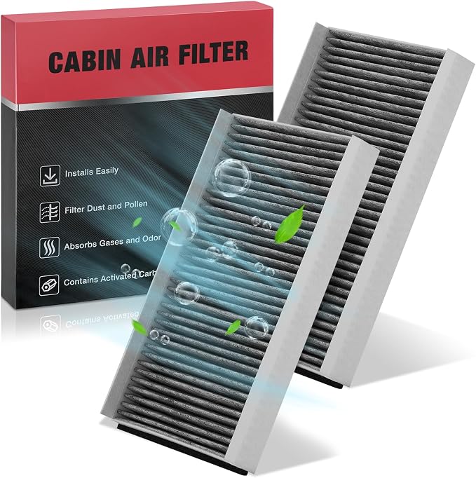 BDFHYK 2 Pack Cabin Air Filters by BDFHYK
