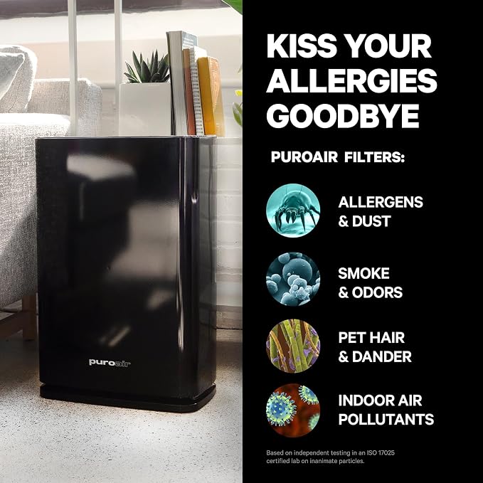 PuroAir 400 HEPA Air Purifier and 2 HEPA Air Filters - Image 4