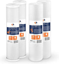 Aquaboon 5 Micron 20 x 4.5 Water Filter Cartridges Set of 4, Whole House Water by Aquaboon