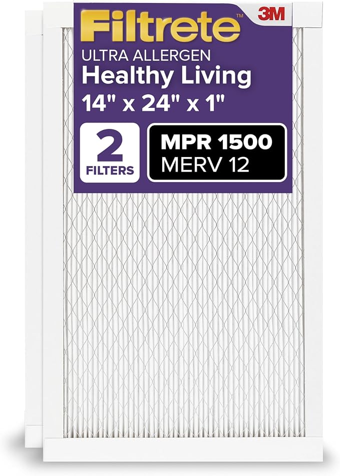 Filtrete 14x24x1 Air Filter, MERV 12, MPR 1500, Bacteria & Viruses, 3-Month AC - Image 4